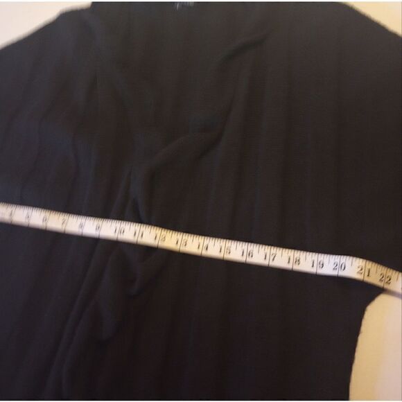 Berretti Italia mohair and acrylic ribbed ruffle trim short sleeve open … - Picture 11 of 11